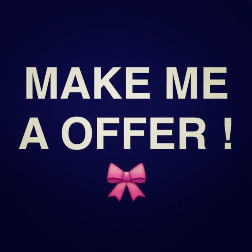 Make an offer👗👙👔👑